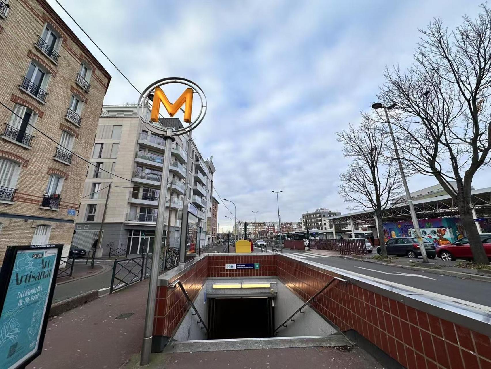 Apartment Metro-Paris Asnières Eksteriør bilde